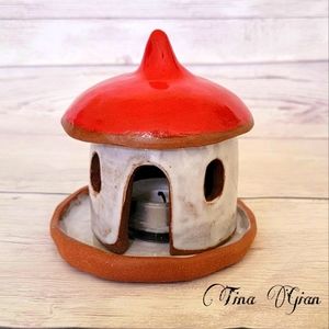 Handmade new candle holders